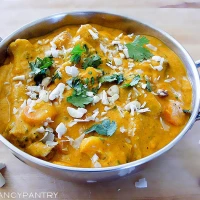Vegetarian (Vegan) Navratan Korma --A Sweet and Mild Indian Curry